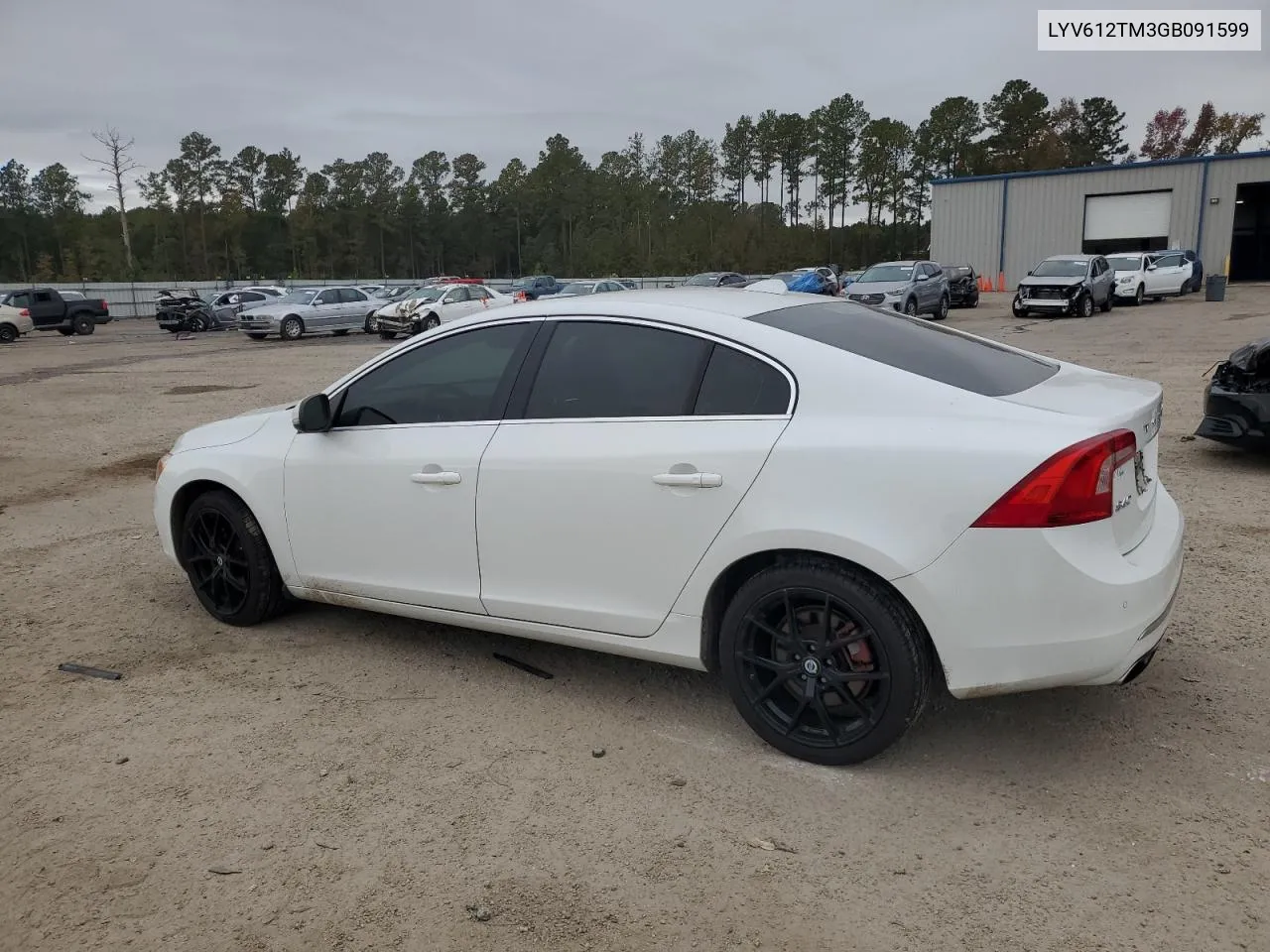 2016 Volvo S60 Platinum VIN: LYV612TM3GB091599 Lot: 77697774