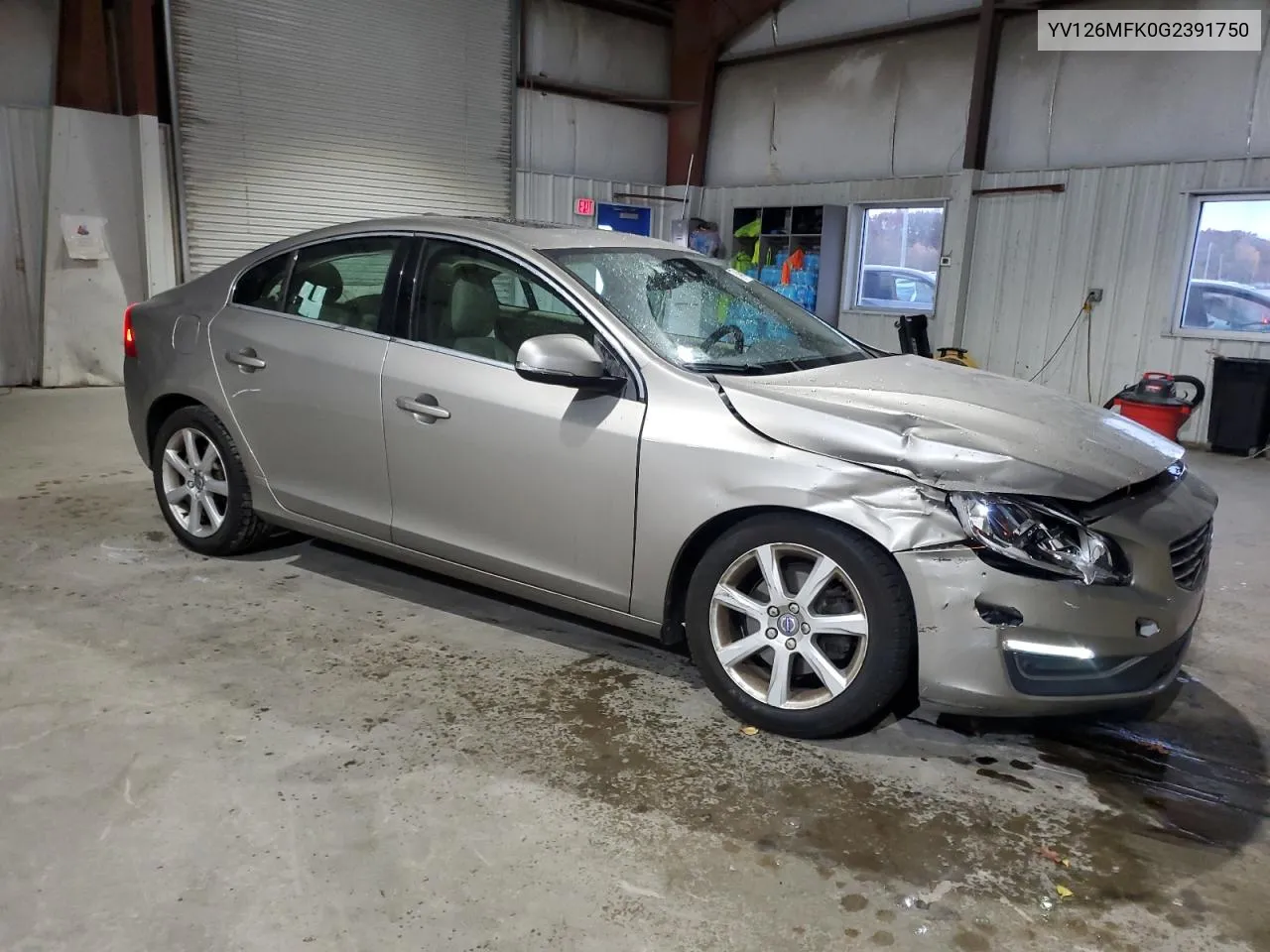 YV126MFK0G2391750 2016 Volvo S60 Premier