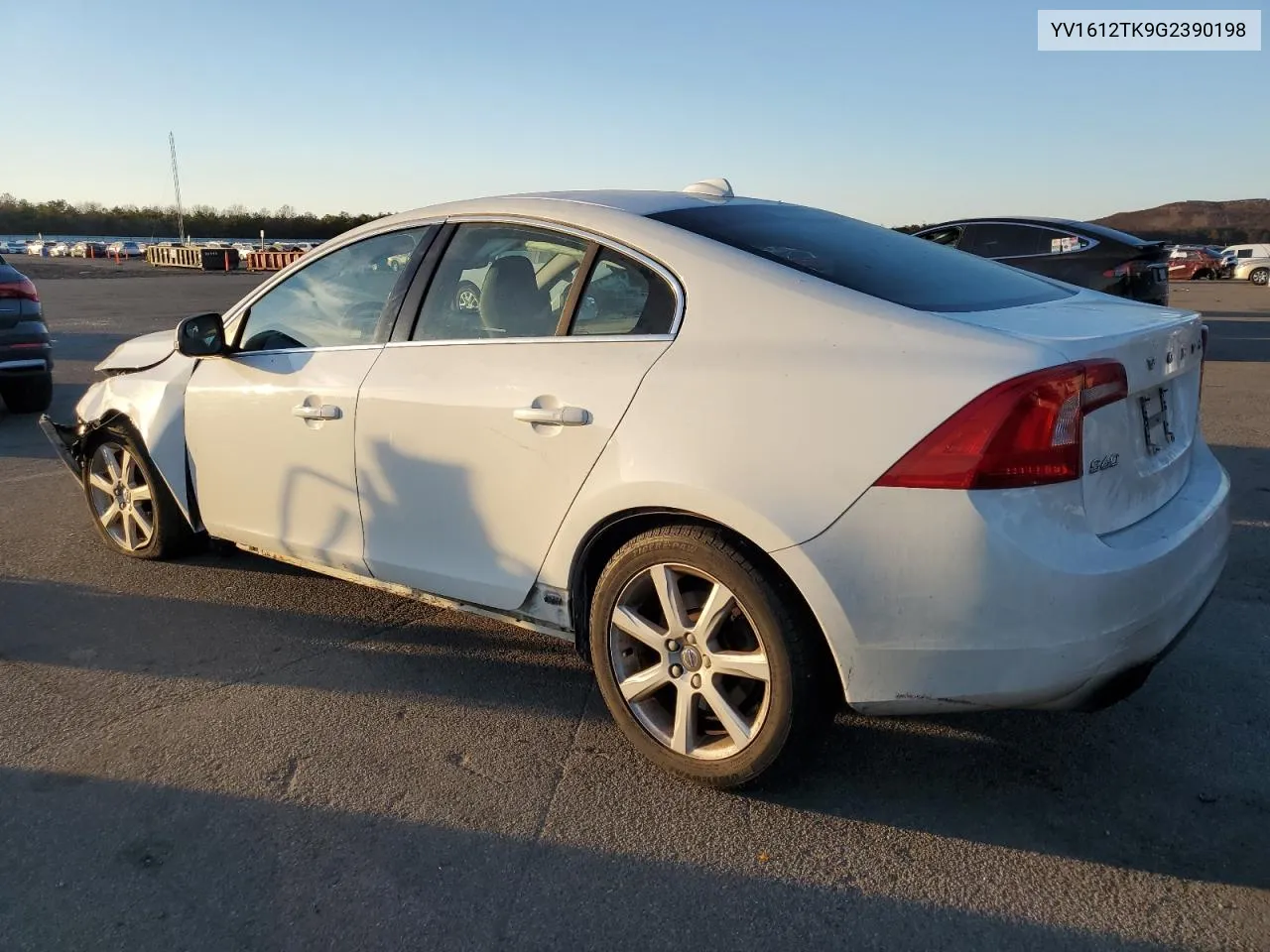 2016 Volvo S60 Premier VIN: YV1612TK9G2390198 Lot: 78963804