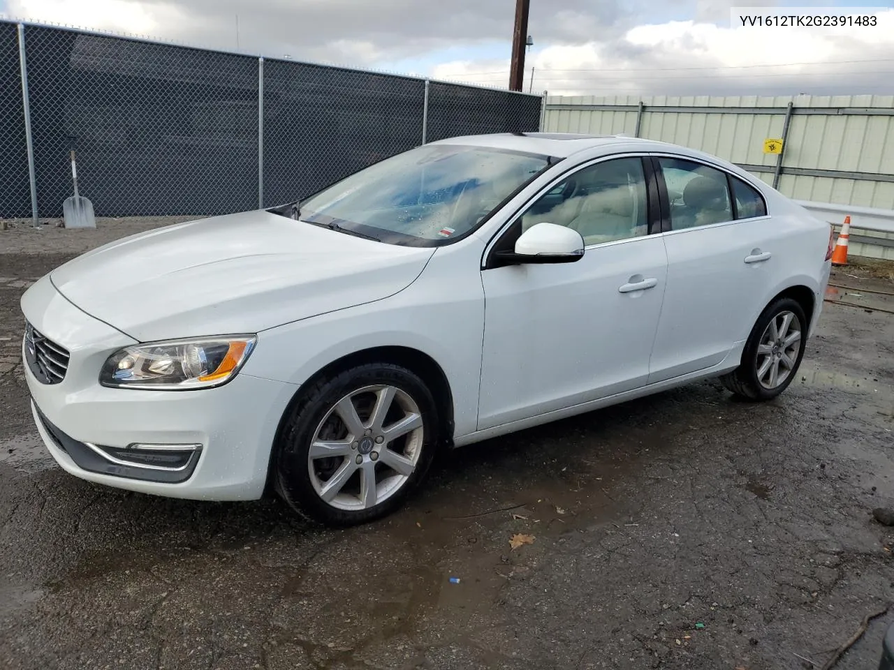 2016 Volvo S60 Premier VIN: YV1612TK2G2391483 Lot: 80432694