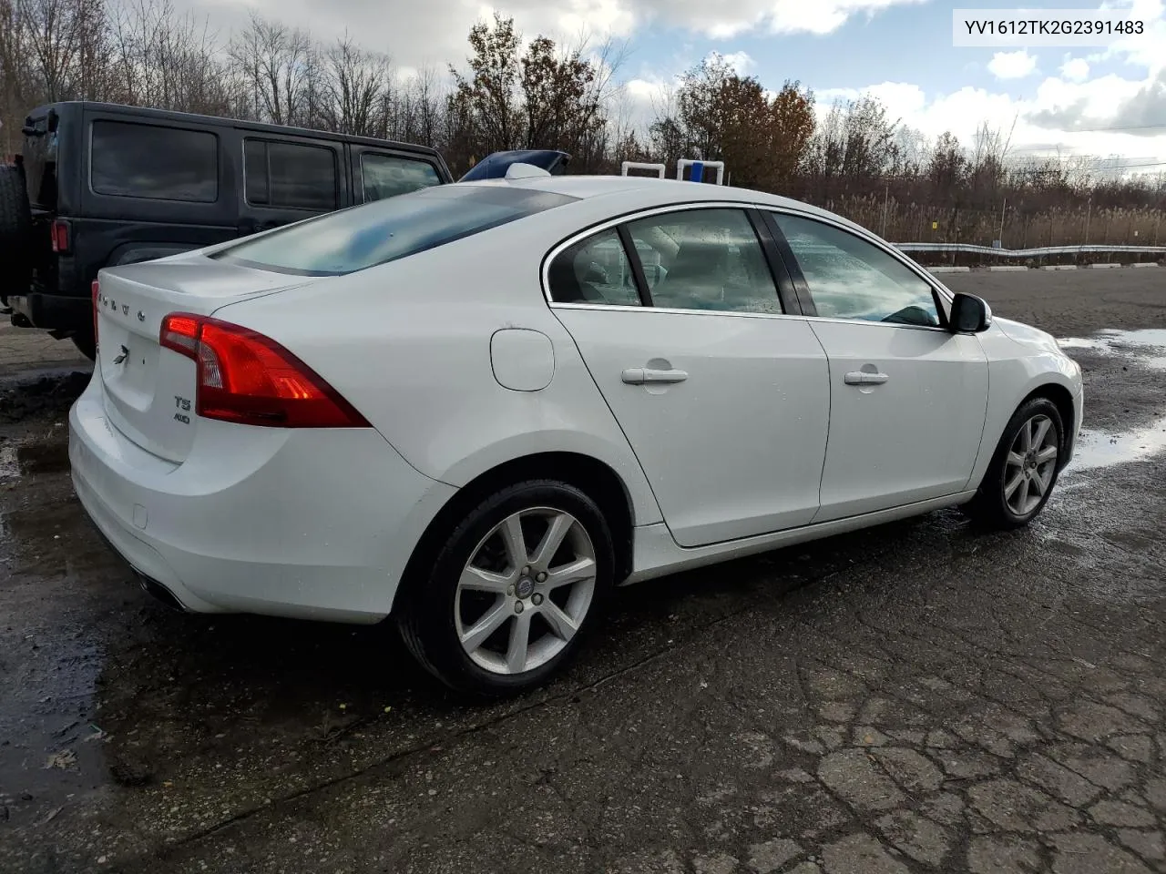 2016 Volvo S60 Premier VIN: YV1612TK2G2391483 Lot: 80432694