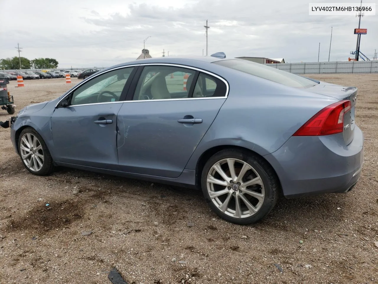 2017 Volvo S60 Platinum VIN: LYV402TM6HB136966 Lot: 59530504