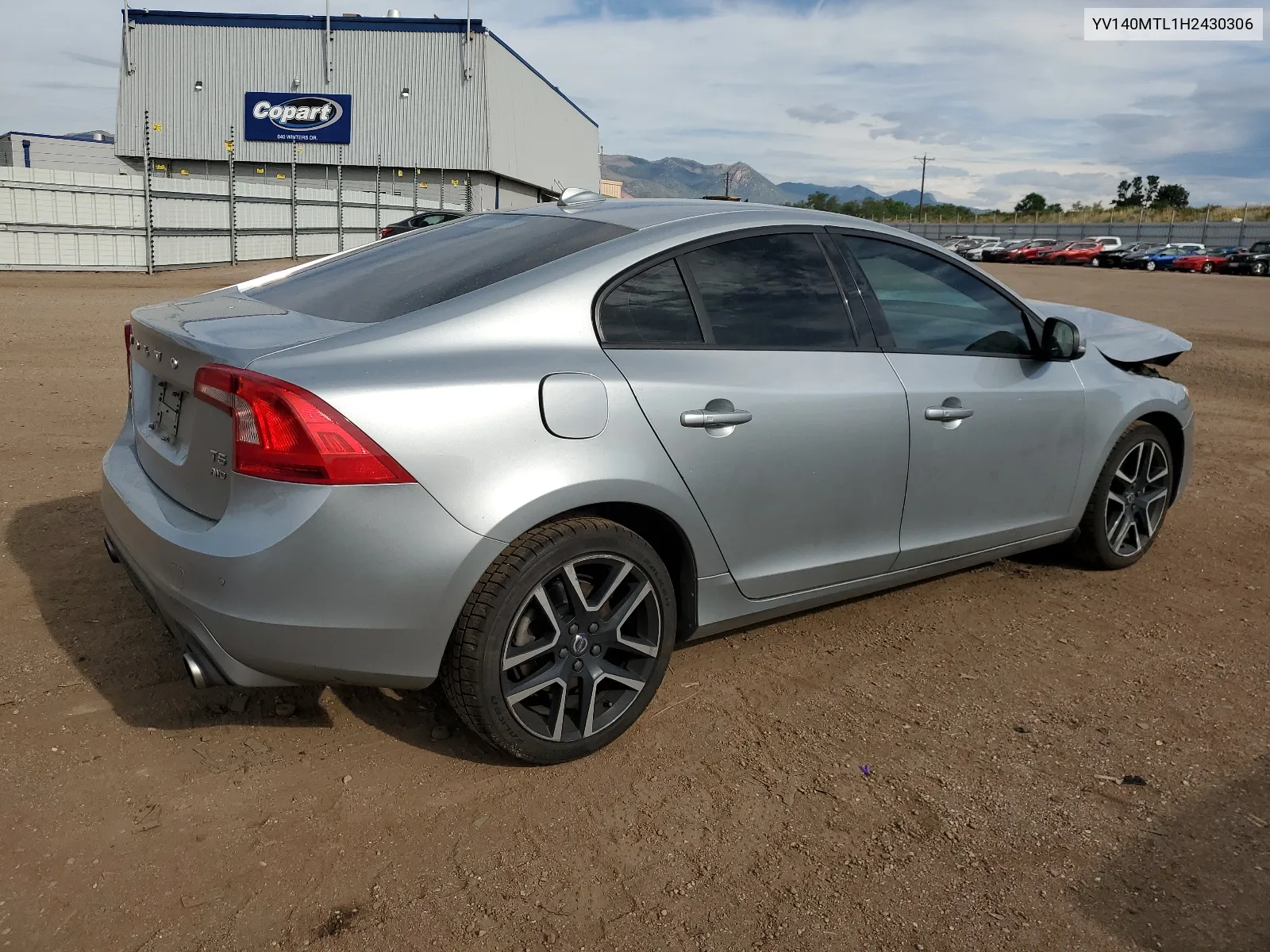 2017 Volvo S60 Dynamic VIN: YV140MTL1H2430306 Lot: 60769234