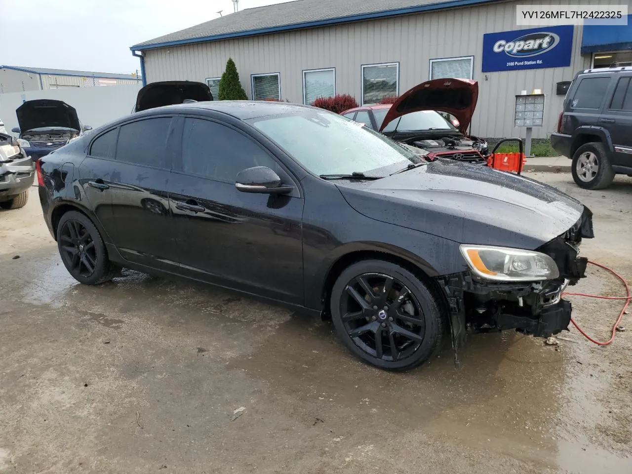 YV126MFL7H2422325 2017 Volvo S60