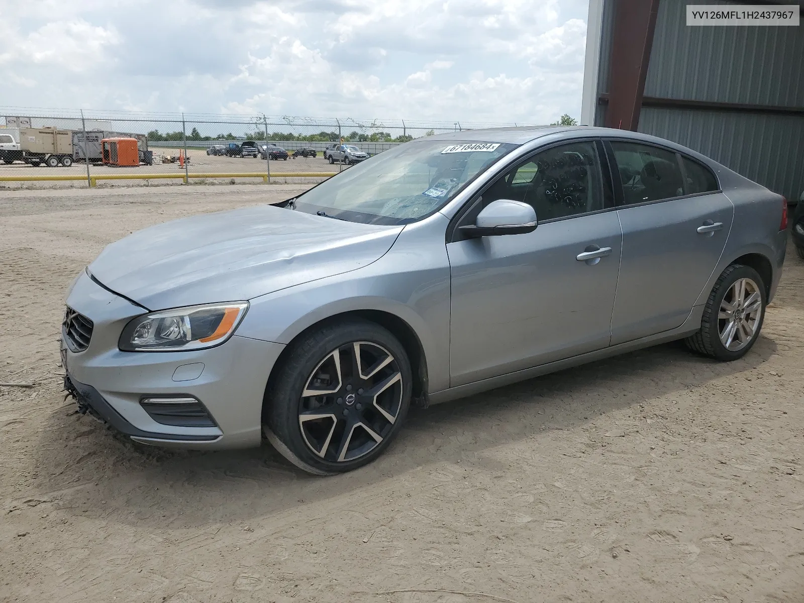 YV126MFL1H2437967 2017 Volvo S60