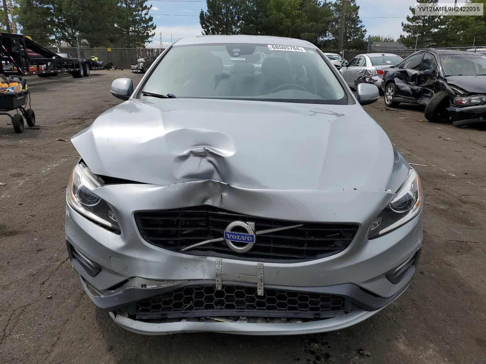 2017 Volvo S60 VIN: YV126MFL9H2422035 Lot: 68505784