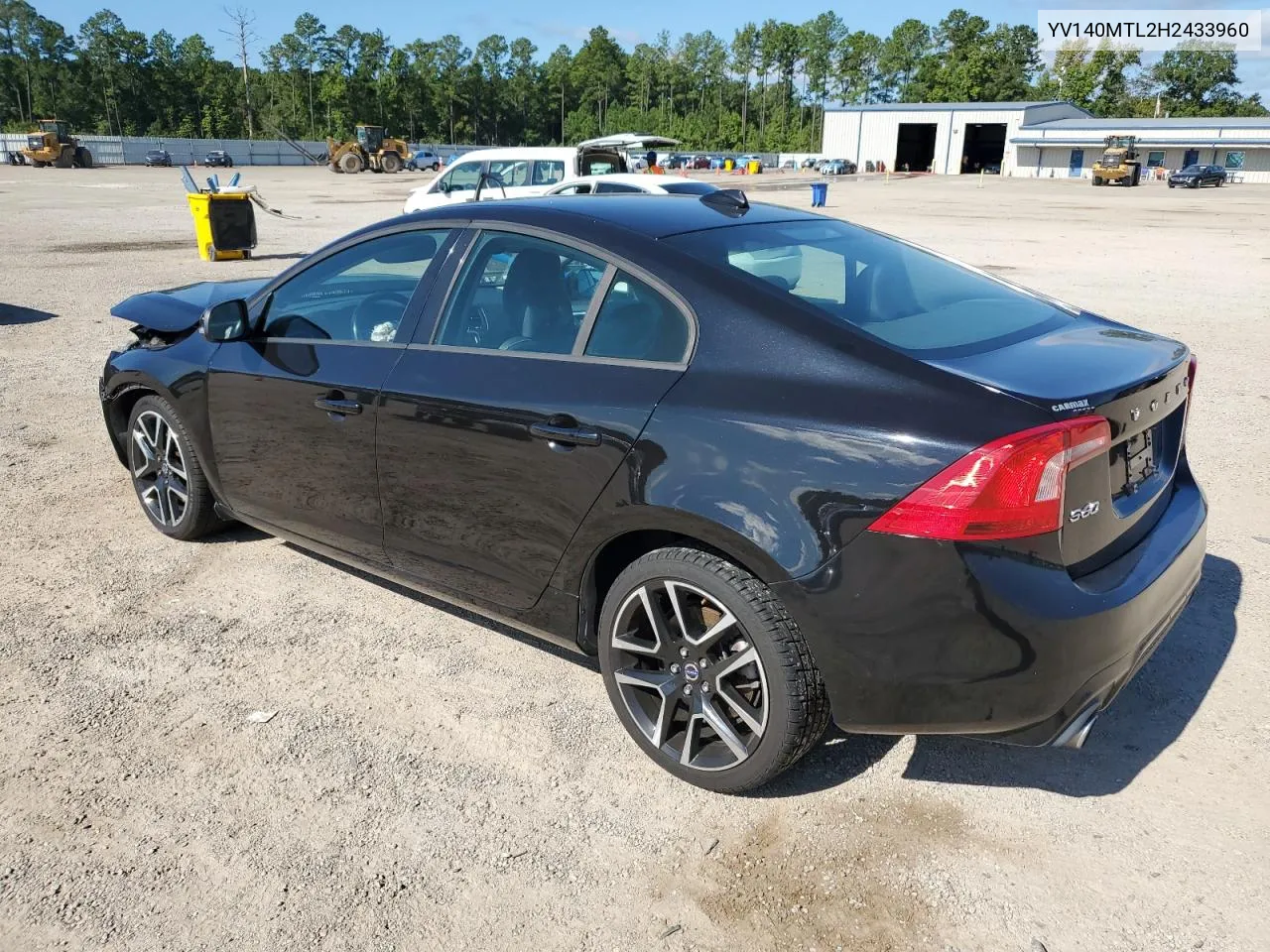 2017 Volvo S60 Dynamic VIN: YV140MTL2H2433960 Lot: 71942214