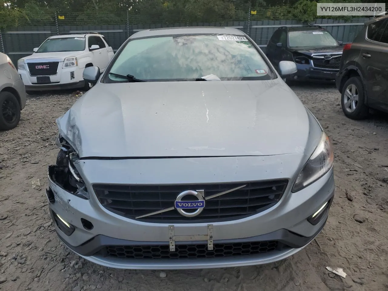 YV126MFL3H2434200 2017 Volvo S60