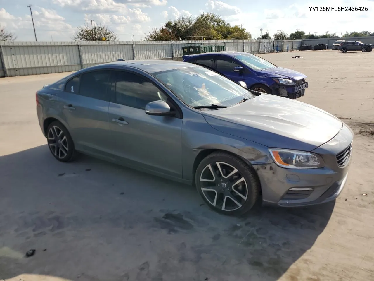 2017 Volvo S60 VIN: YV126MFL6H2436426 Lot: 72230524