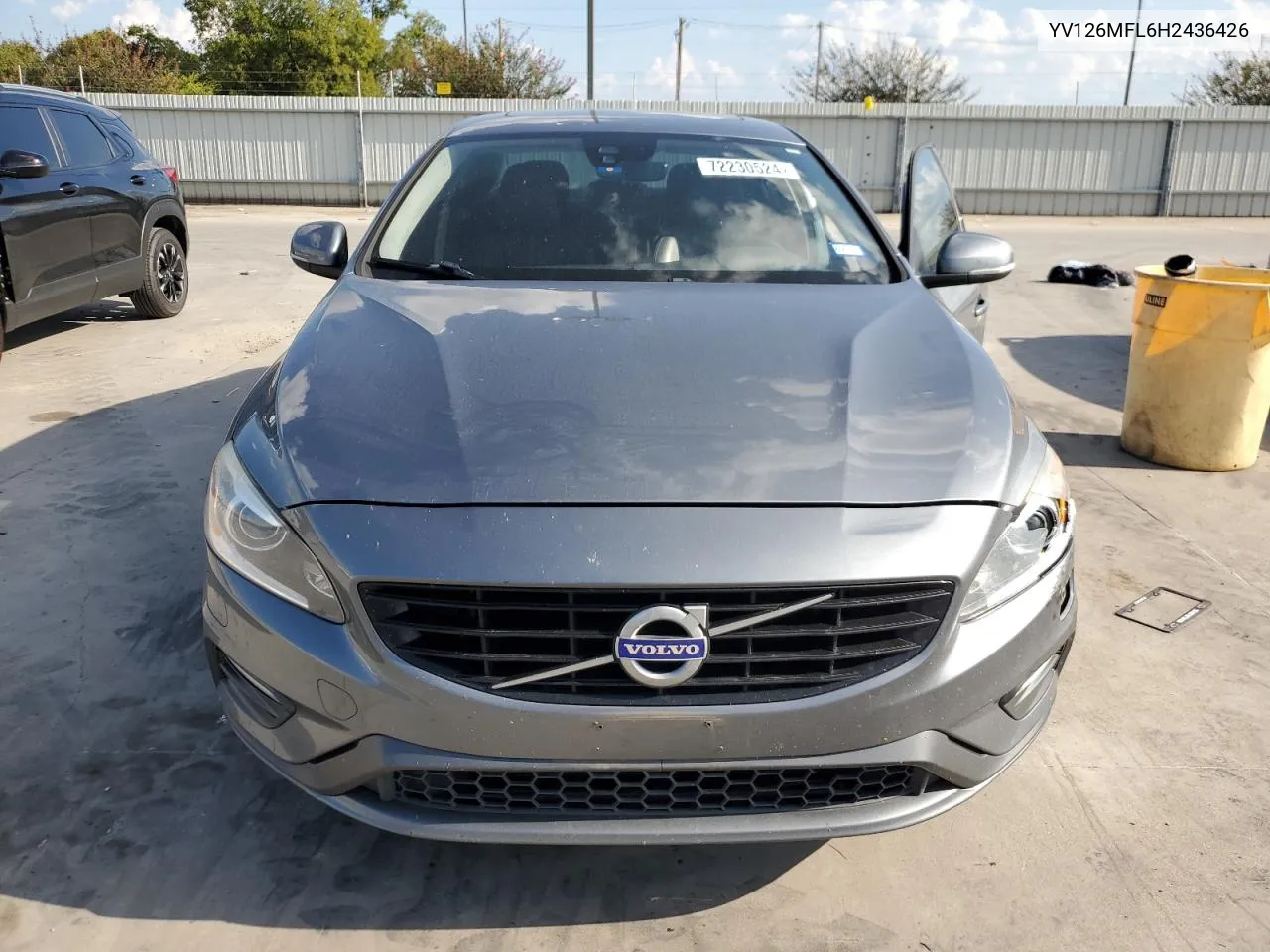 2017 Volvo S60 VIN: YV126MFL6H2436426 Lot: 72230524