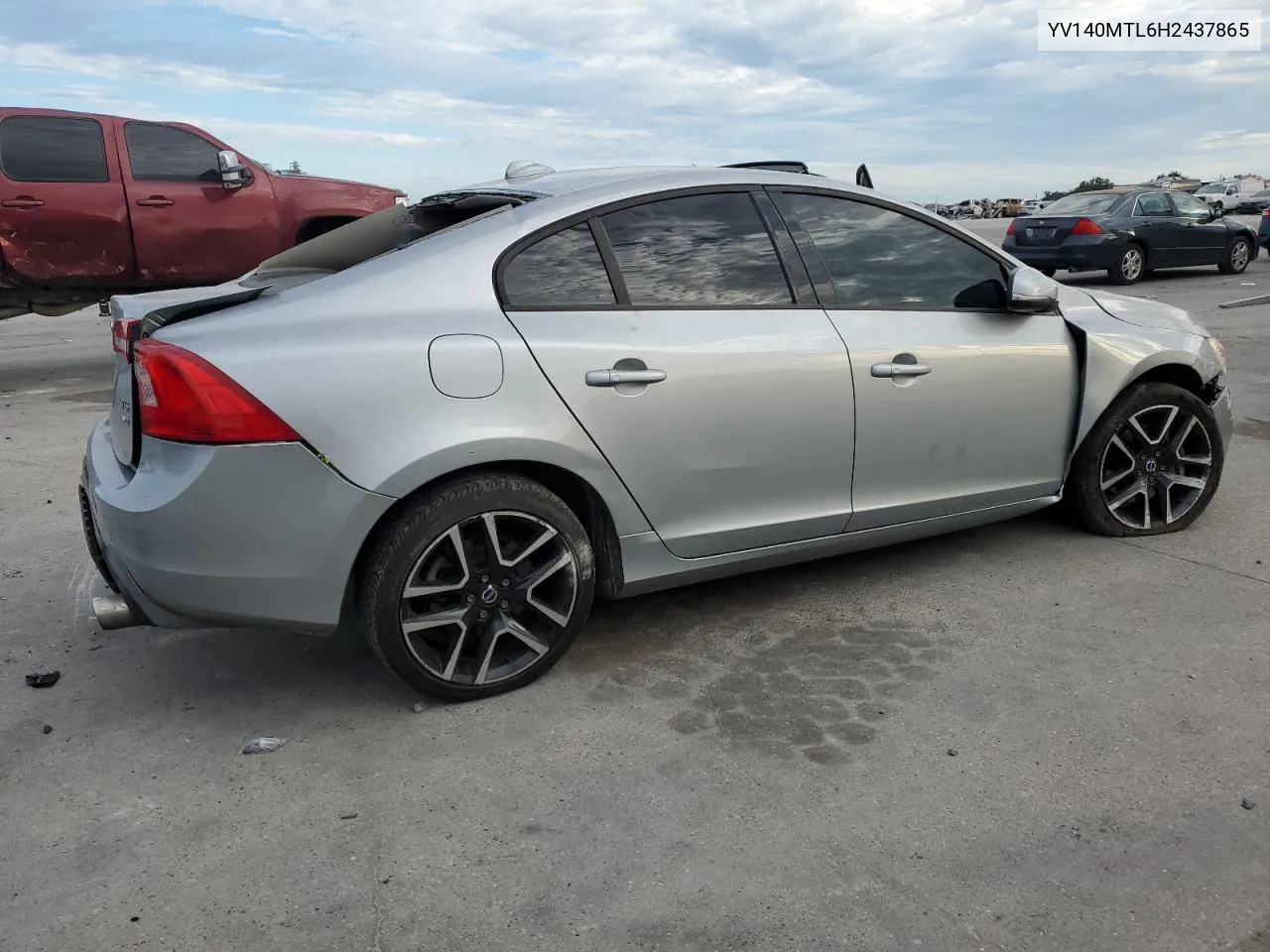 2017 Volvo S60 Dynamic VIN: YV140MTL6H2437865 Lot: 73490724