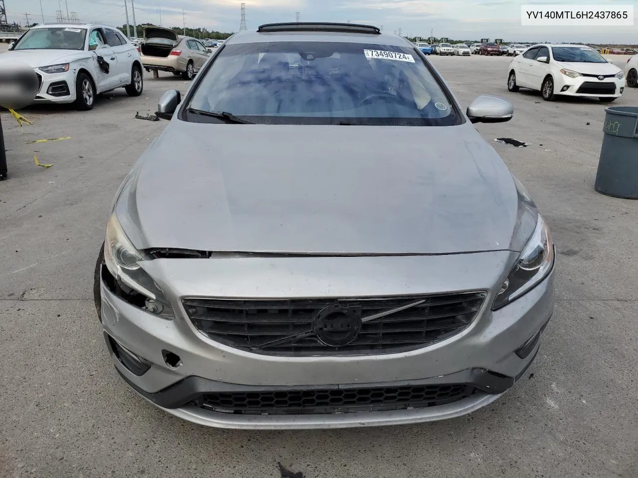 2017 Volvo S60 Dynamic VIN: YV140MTL6H2437865 Lot: 73490724