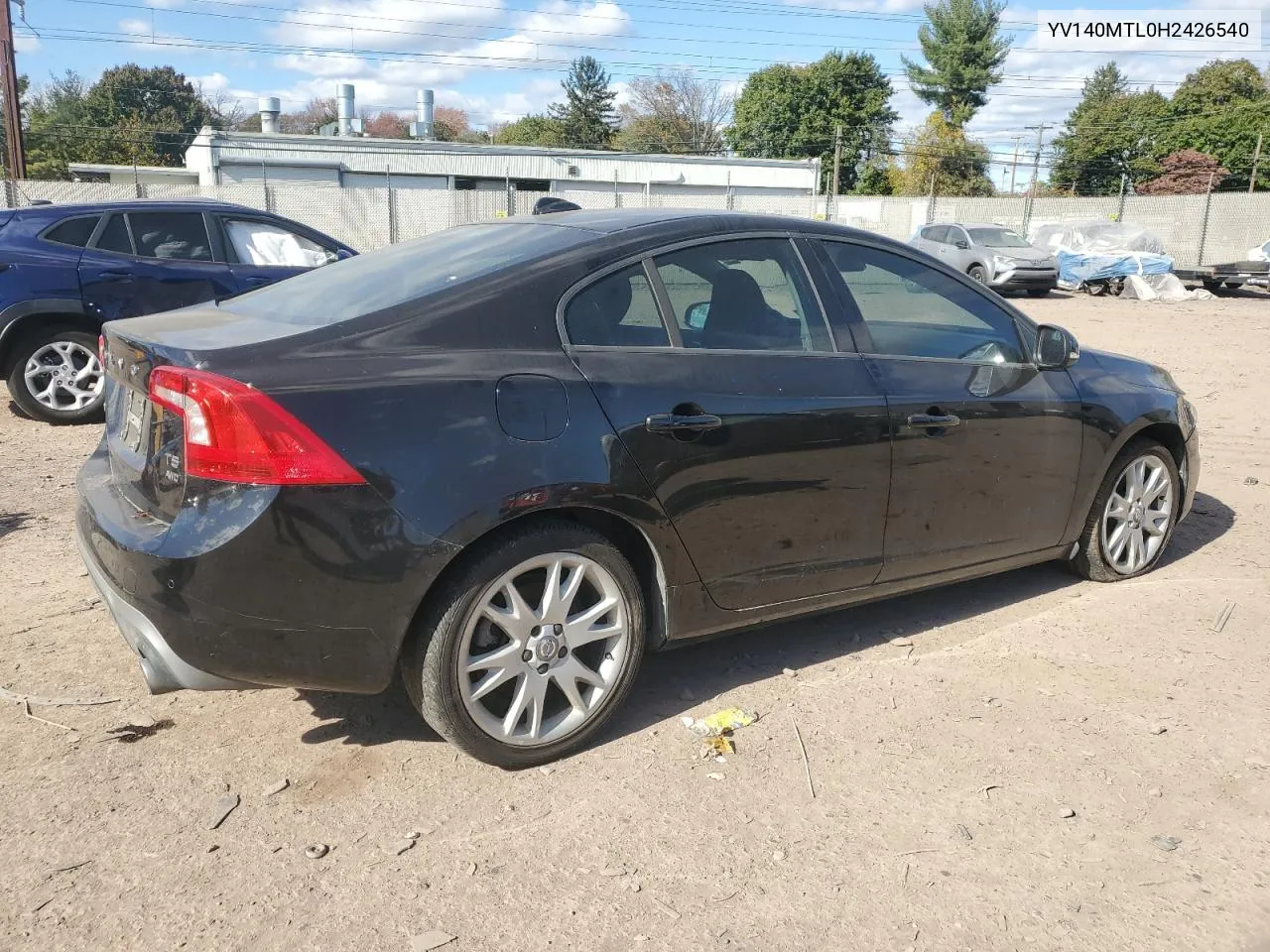 2017 Volvo S60 Dynamic VIN: YV140MTL0H2426540 Lot: 73634474