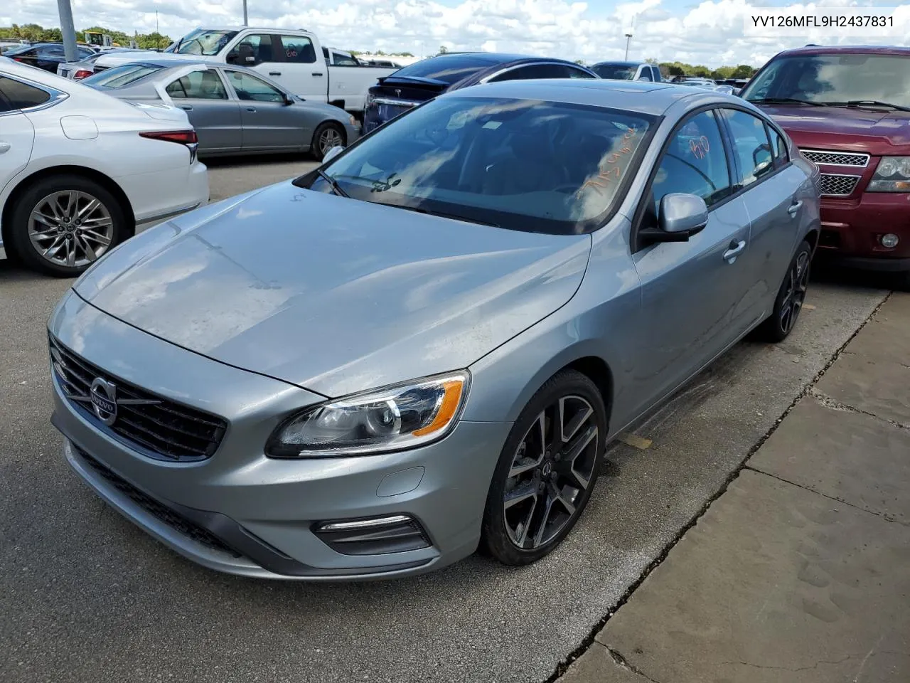 2017 Volvo S60 VIN: YV126MFL9H2437831 Lot: 74596354