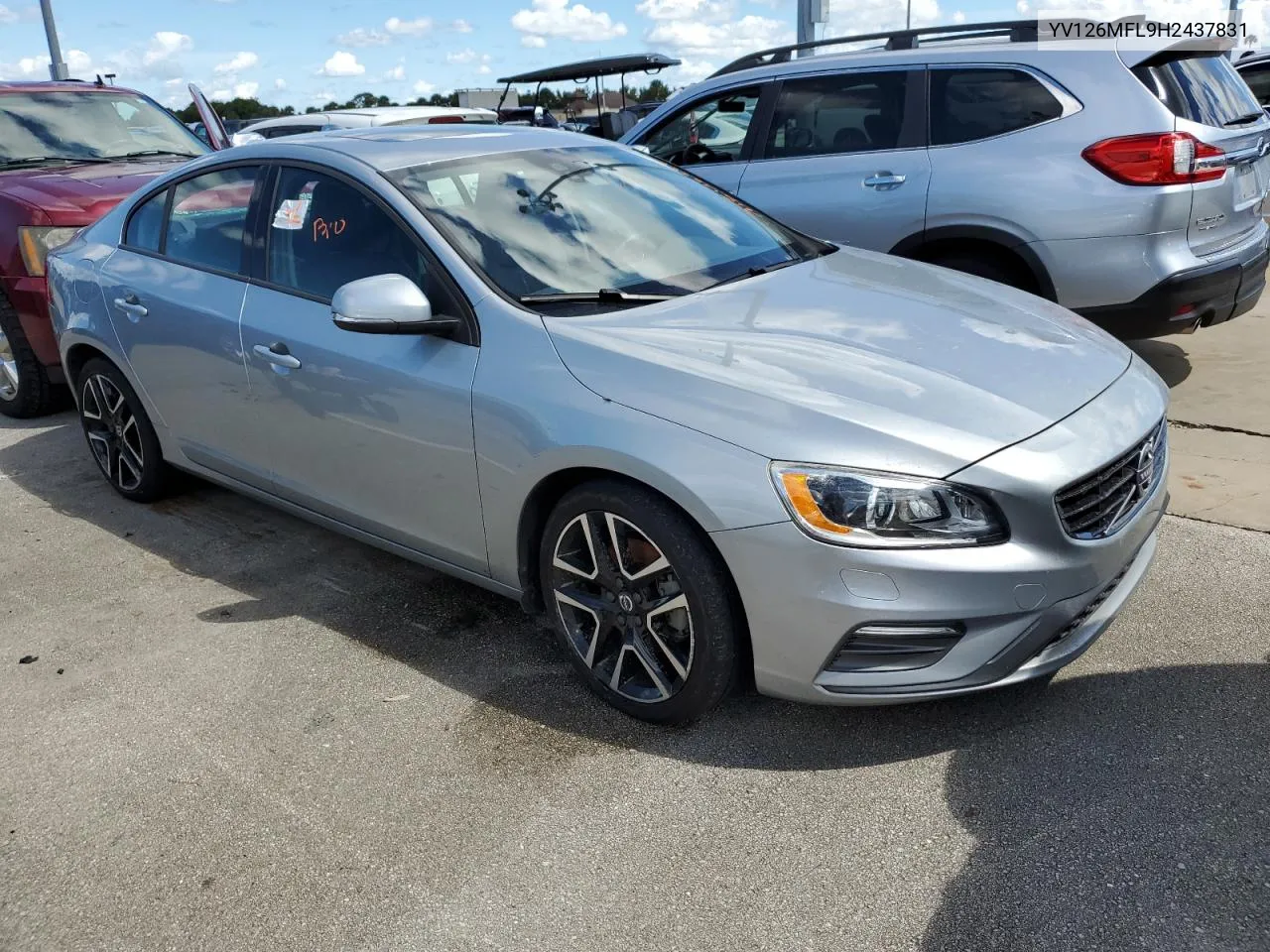 2017 Volvo S60 VIN: YV126MFL9H2437831 Lot: 74596354