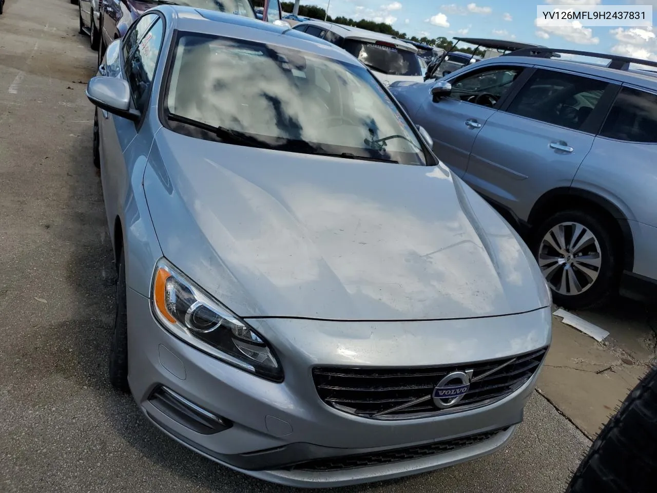 2017 Volvo S60 VIN: YV126MFL9H2437831 Lot: 74596354