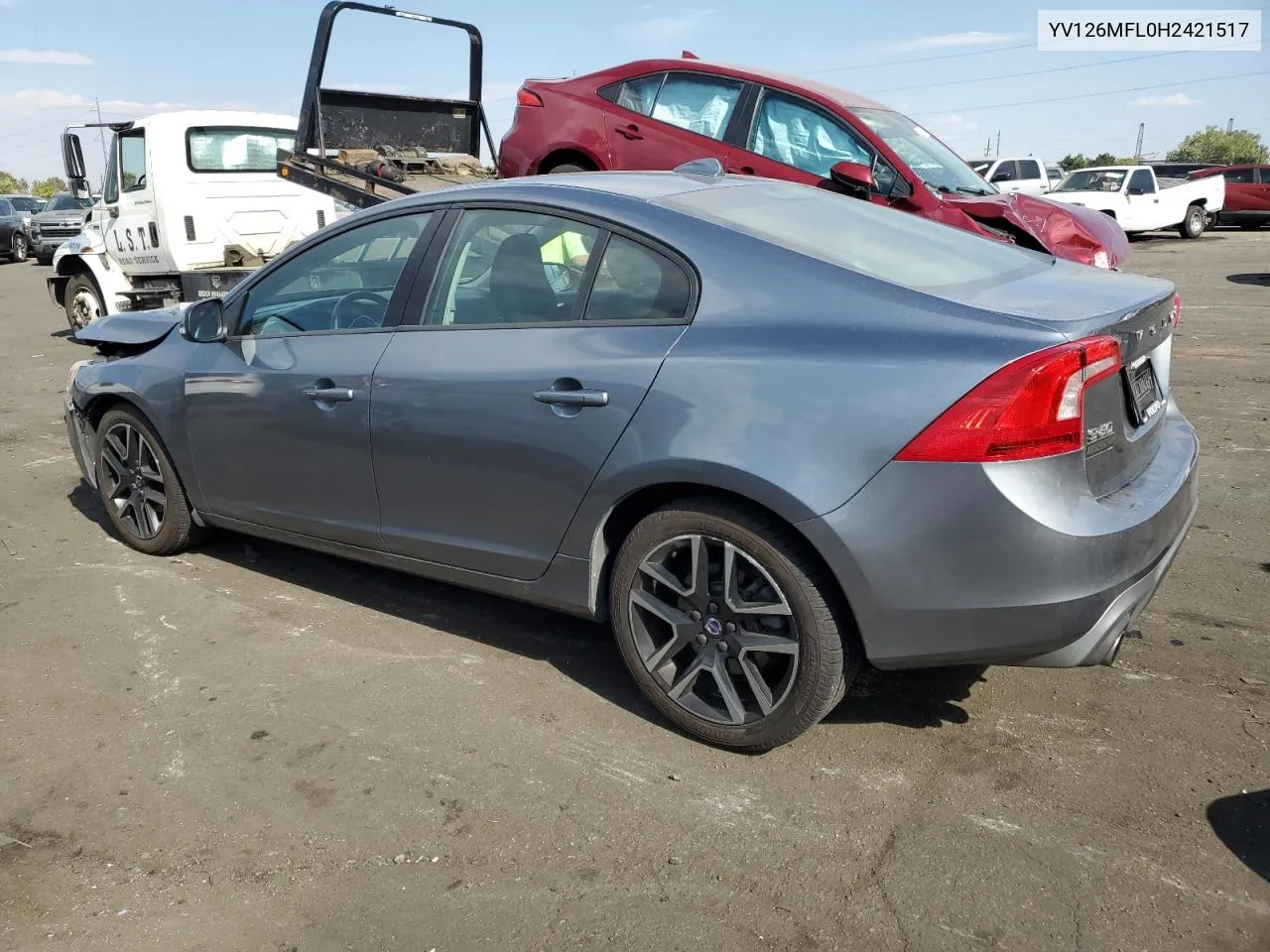 2017 Volvo S60 VIN: YV126MFL0H2421517 Lot: 75290854