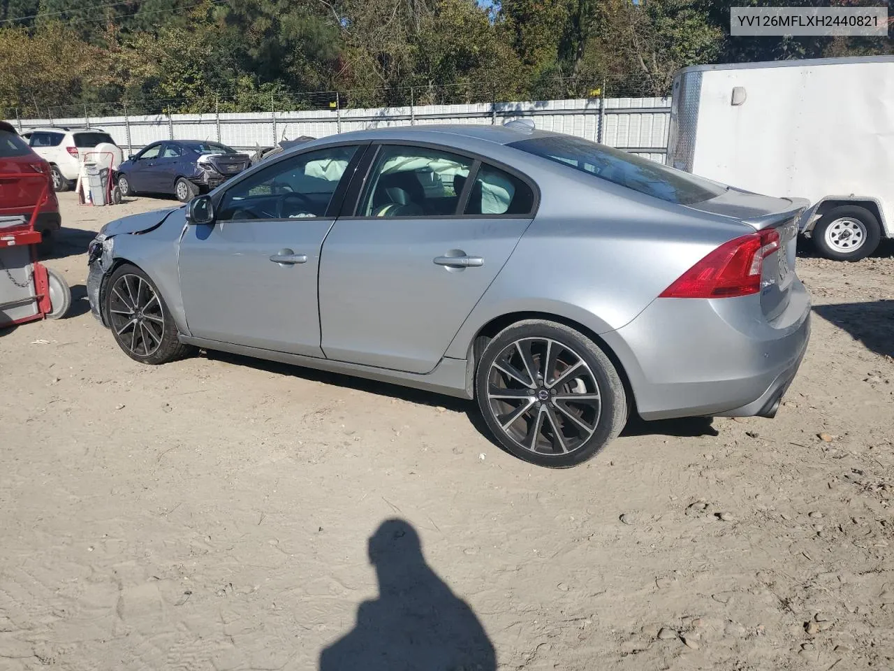 2017 Volvo S60 VIN: YV126MFLXH2440821 Lot: 78192604