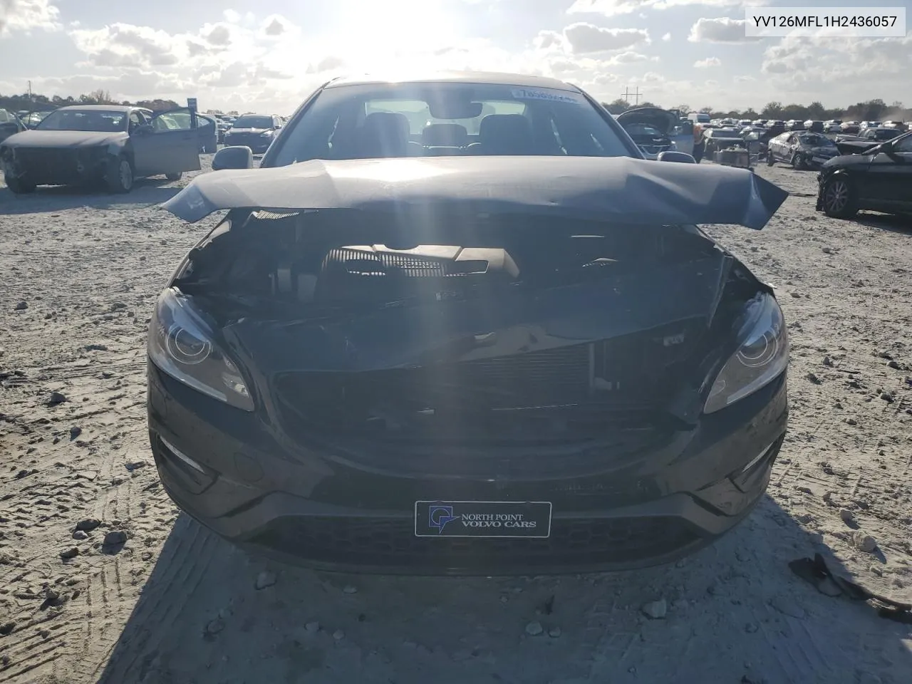 2017 Volvo S60 VIN: YV126MFL1H2436057 Lot: 78589224