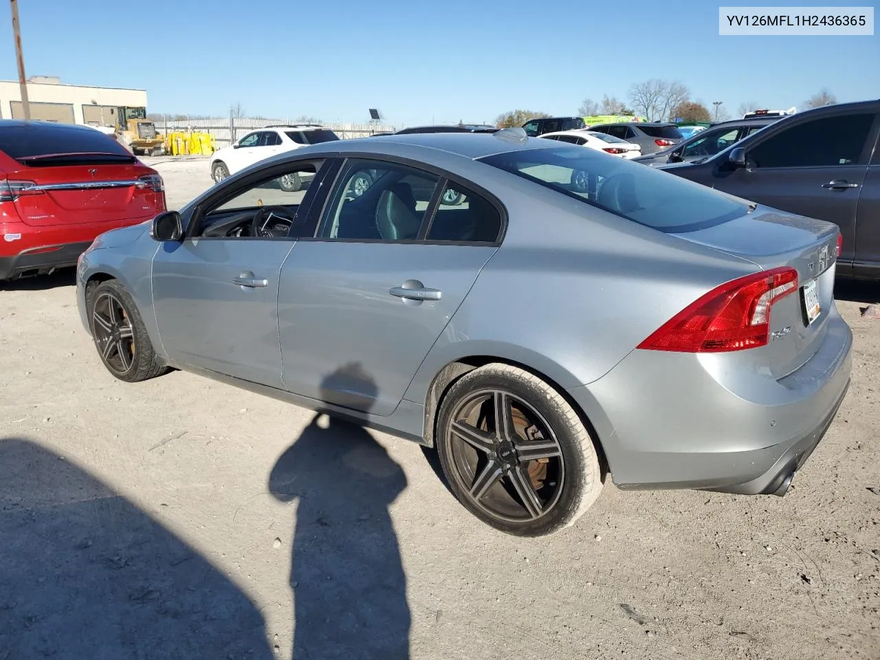 2017 Volvo S60 VIN: YV126MFL1H2436365 Lot: 80419314