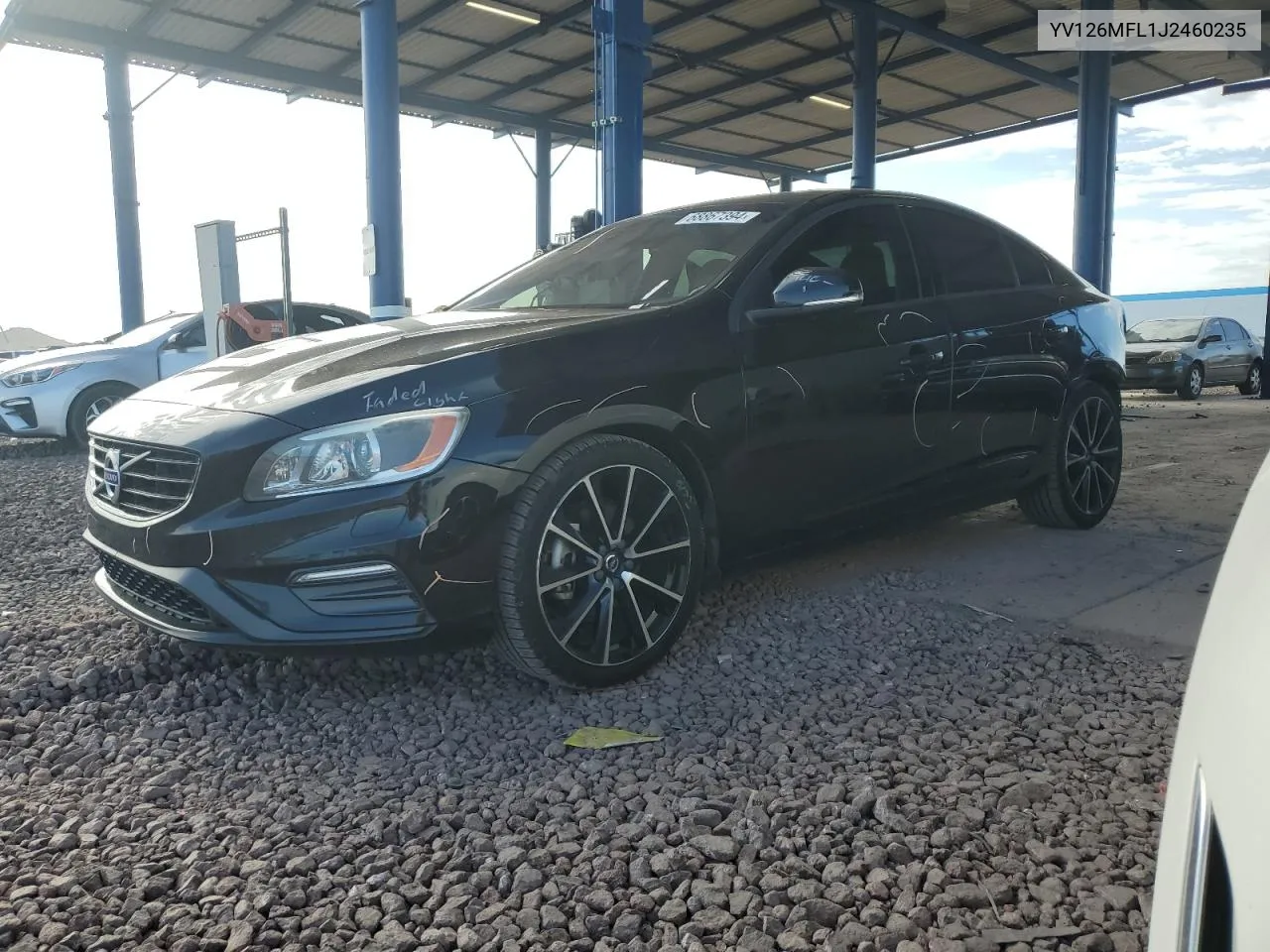 2018 Volvo S60 Dynamic VIN: YV126MFL1J2460235 Lot: 68867394