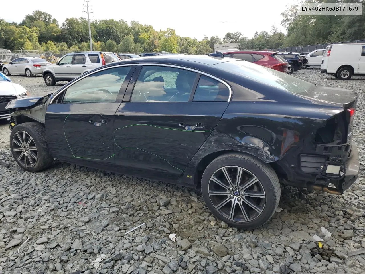 2018 Volvo S60 Premier VIN: LYV402HK6JB171679 Lot: 71464144