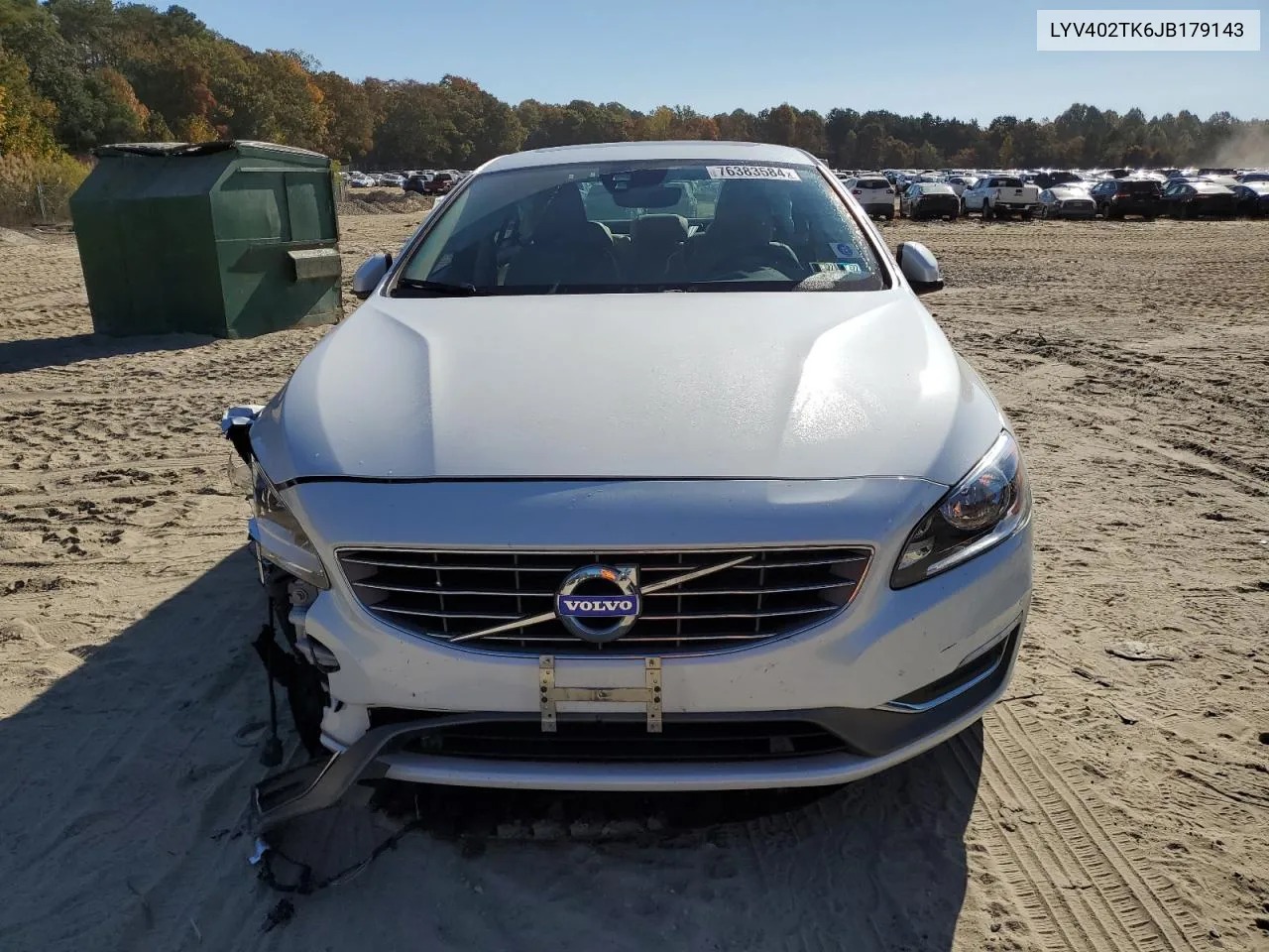 2018 Volvo S60 Inscription VIN: LYV402TK6JB179143 Lot: 76383584