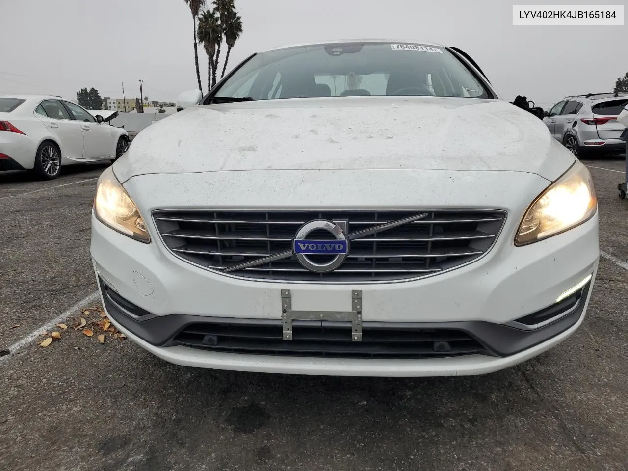 2018 Volvo S60 Premier VIN: LYV402HK4JB165184 Lot: 76408114