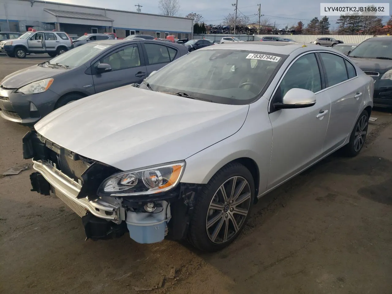 2018 Volvo S60 Inscription VIN: LYV402TK2JB163652 Lot: 78387944