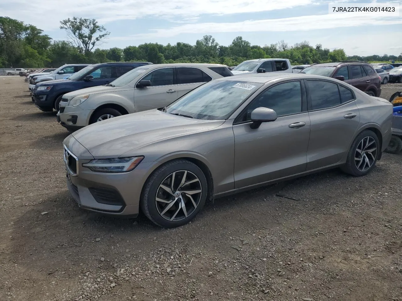 2019 Volvo S60 T6 Momentum VIN: 7JRA22TK4KG014423 Lot: 57086624