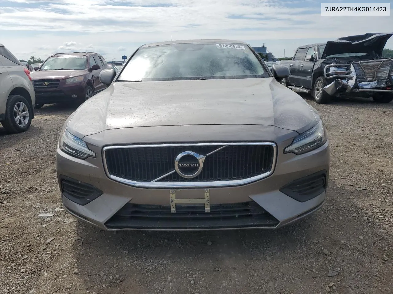 7JRA22TK4KG014423 2019 Volvo S60 T6 Momentum