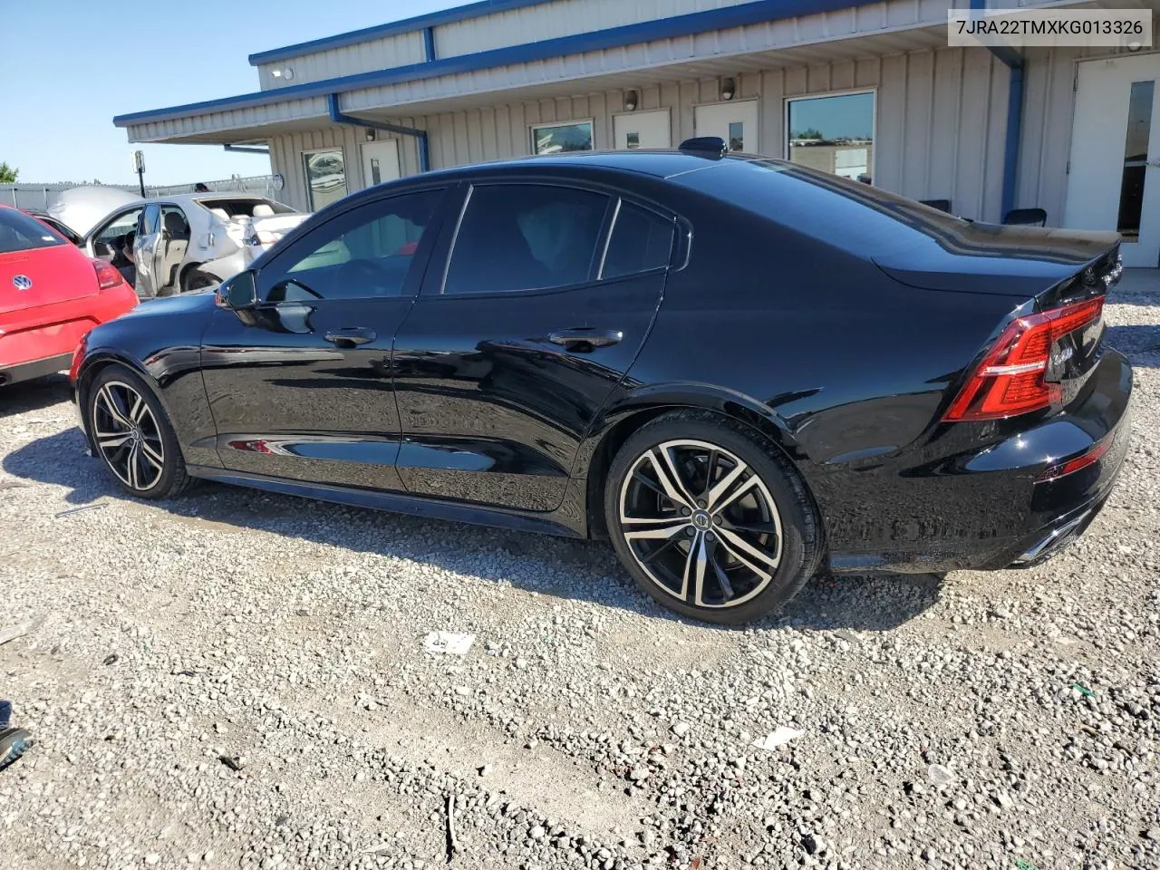 2019 Volvo S60 T6 R-Design VIN: 7JRA22TMXKG013326 Lot: 59926064