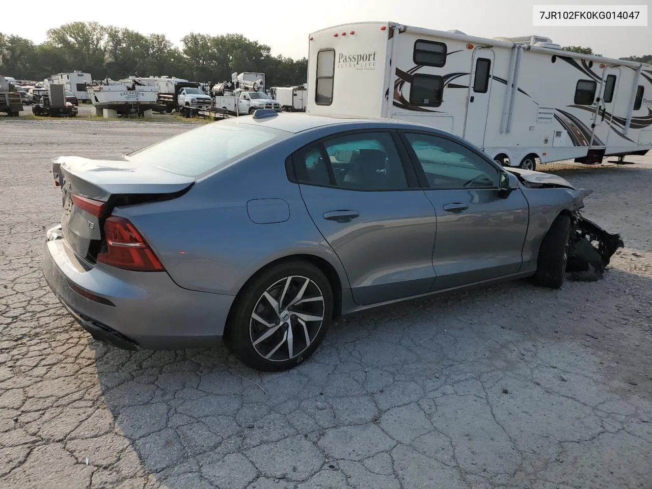 2019 Volvo S60 T5 Momentum VIN: 7JR102FK0KG014047 Lot: 64777634