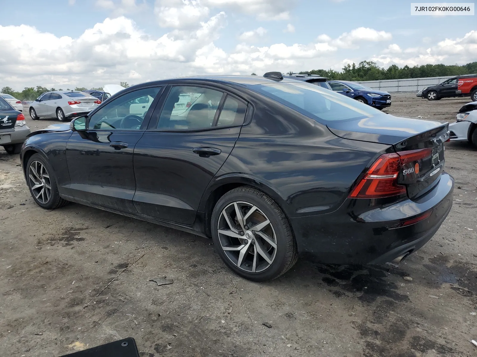 2019 Volvo S60 T5 Momentum VIN: 7JR102FK0KG00646 Lot: 65038724