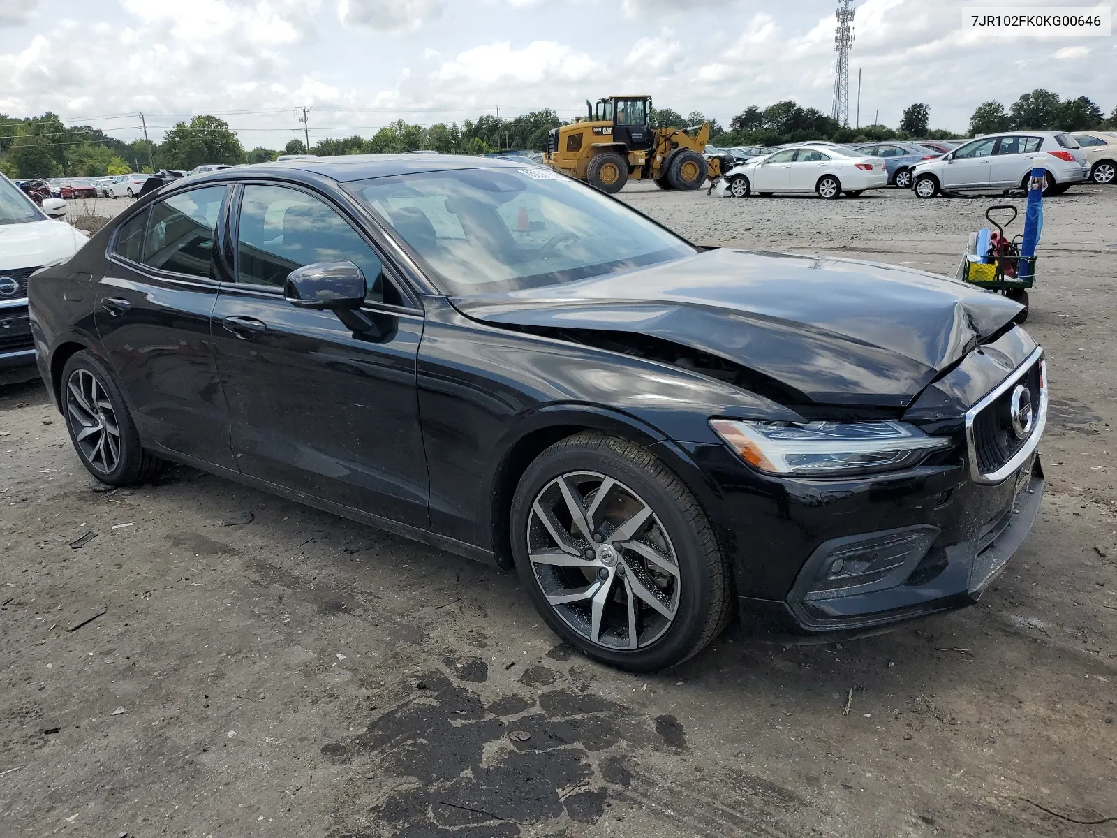 2019 Volvo S60 T5 Momentum VIN: 7JR102FK0KG00646 Lot: 65038724