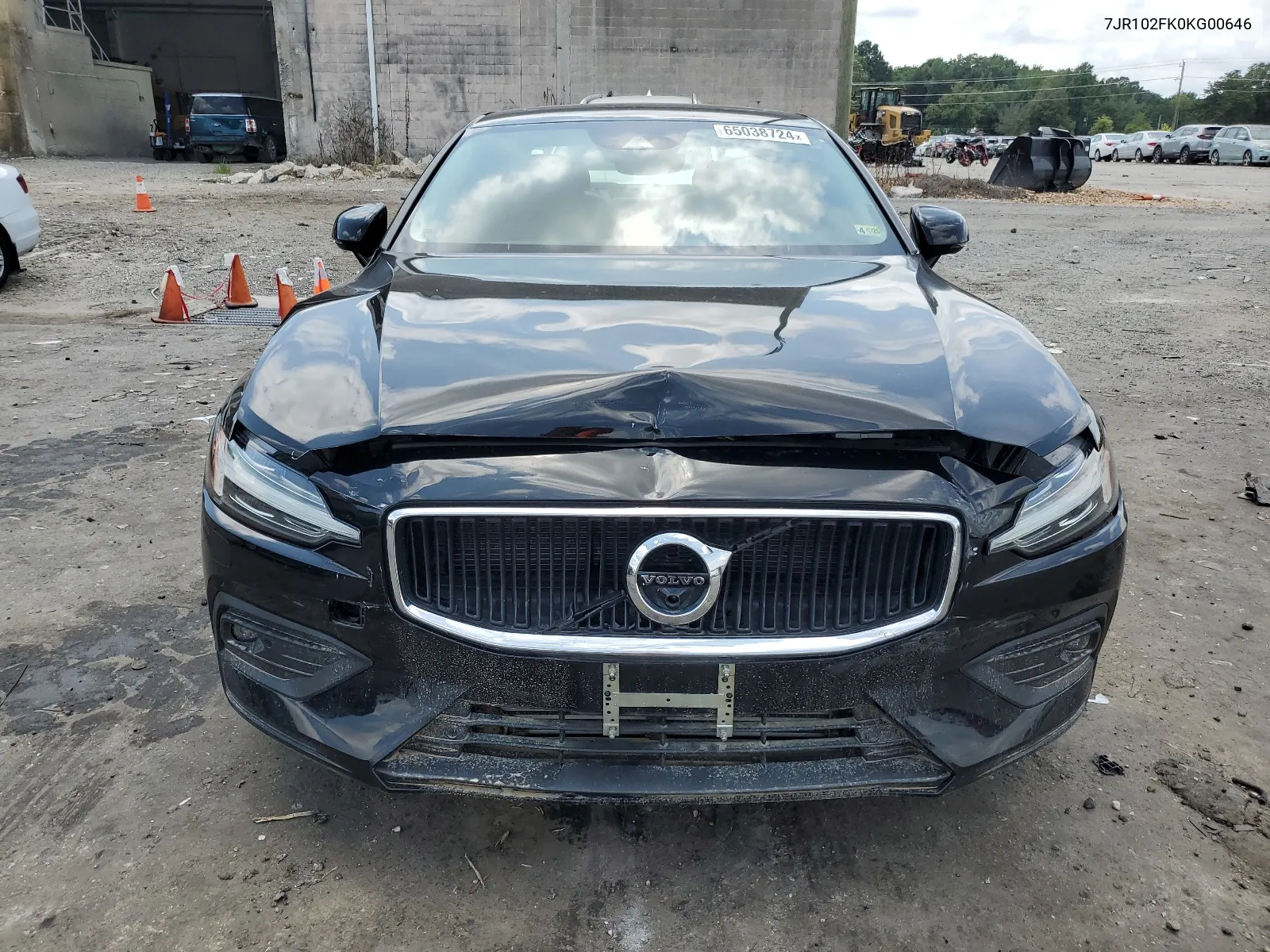 2019 Volvo S60 T5 Momentum VIN: 7JR102FK0KG00646 Lot: 65038724