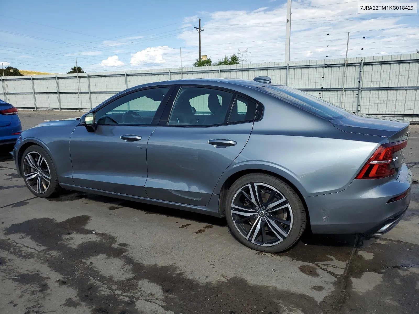 2019 Volvo S60 T6 R-Design VIN: 7JRA22TM1KG018429 Lot: 66115384