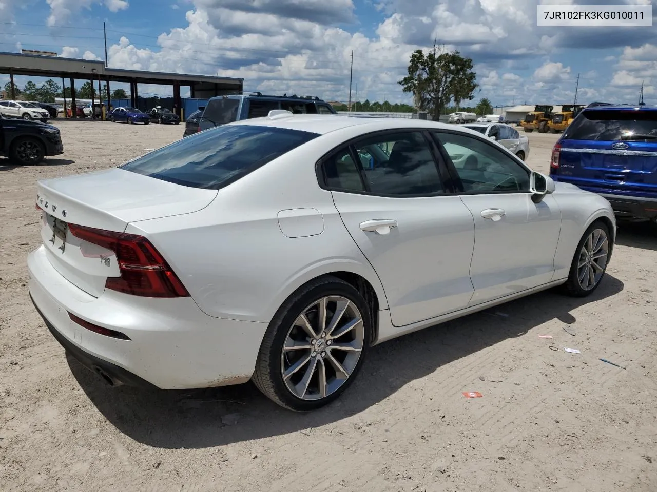 2019 Volvo S60 T5 Momentum VIN: 7JR102FK3KG010011 Lot: 69754774