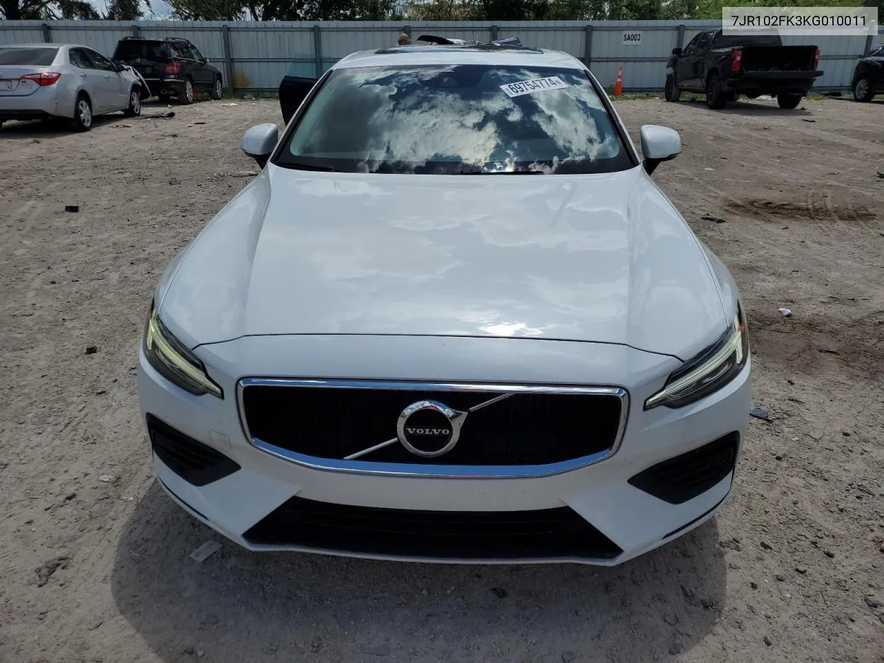 2019 Volvo S60 T5 Momentum VIN: 7JR102FK3KG010011 Lot: 69754774