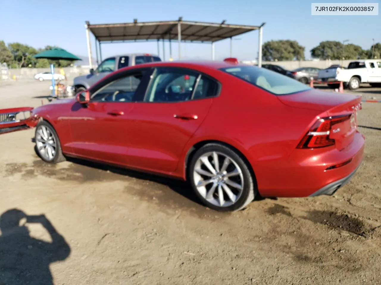 7JR102FK2KG003857 2019 Volvo S60 T5 Momentum