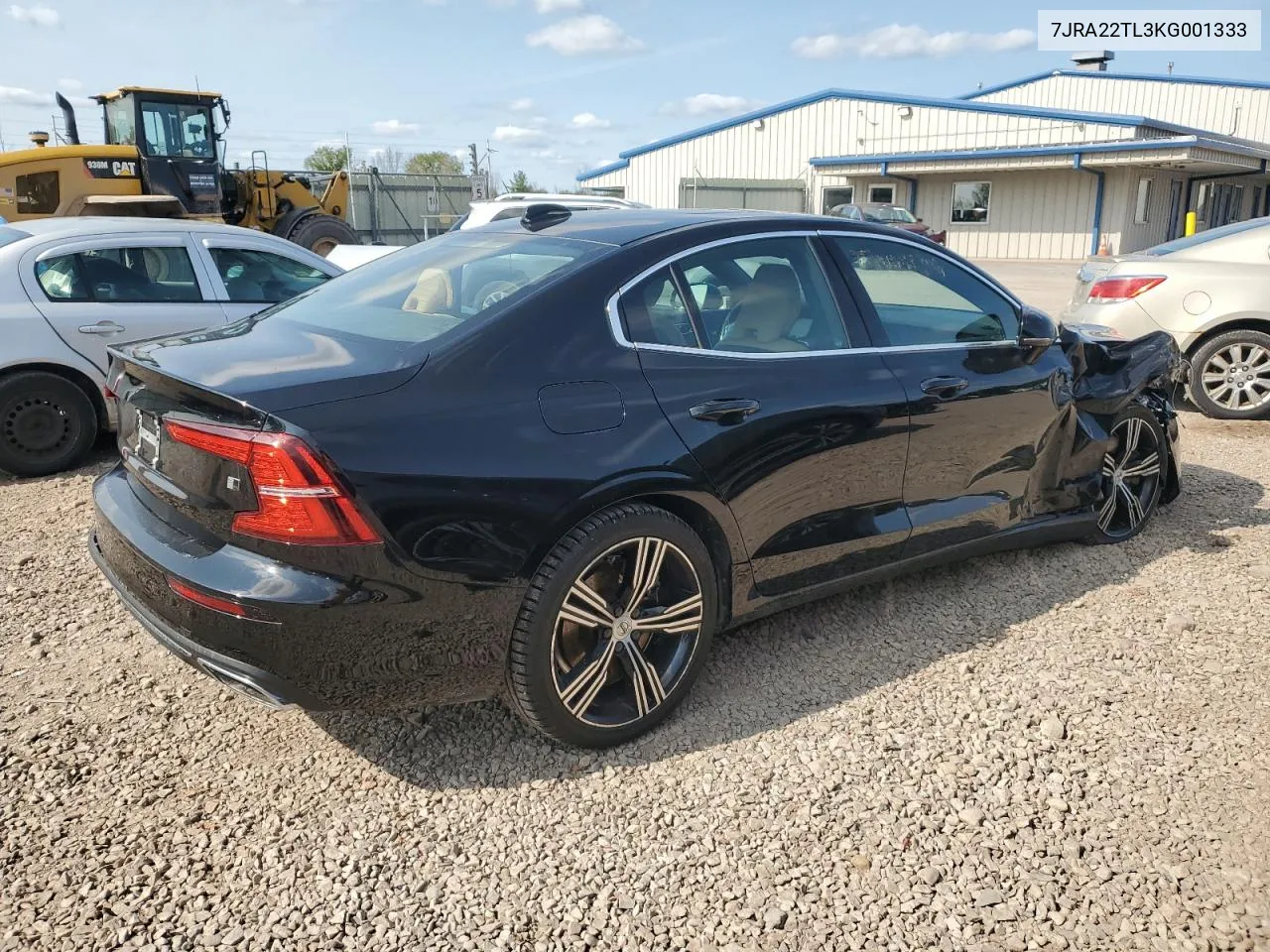 2019 Volvo S60 T6 Inscription VIN: 7JRA22TL3KG001333 Lot: 73678744