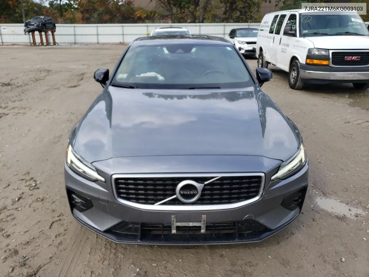 2019 Volvo S60 T6 R-Design VIN: 7JRA22TM6KG003103 Lot: 76155204