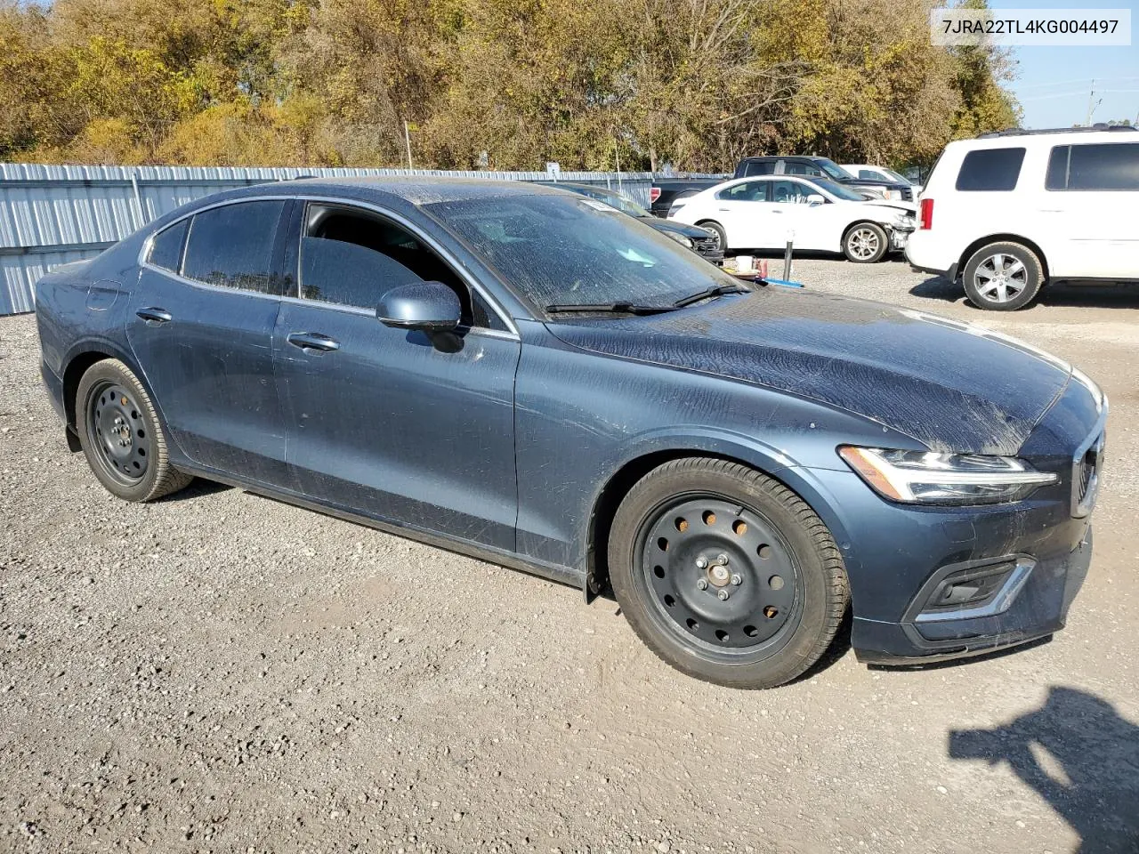 2019 Volvo S60 T6 Inscription VIN: 7JRA22TL4KG004497 Lot: 76272604