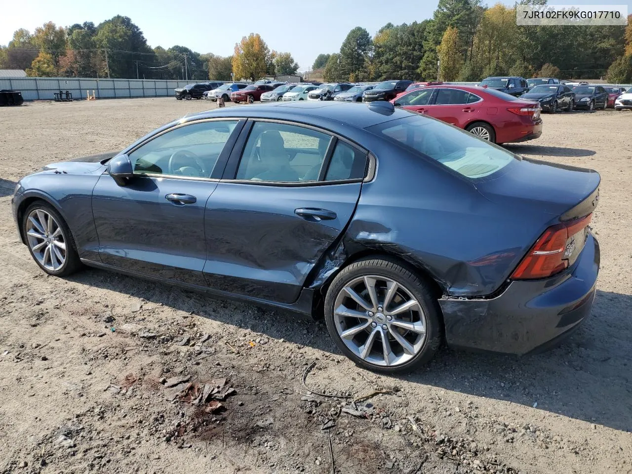 7JR102FK9KG017710 2019 Volvo S60 T5 Momentum