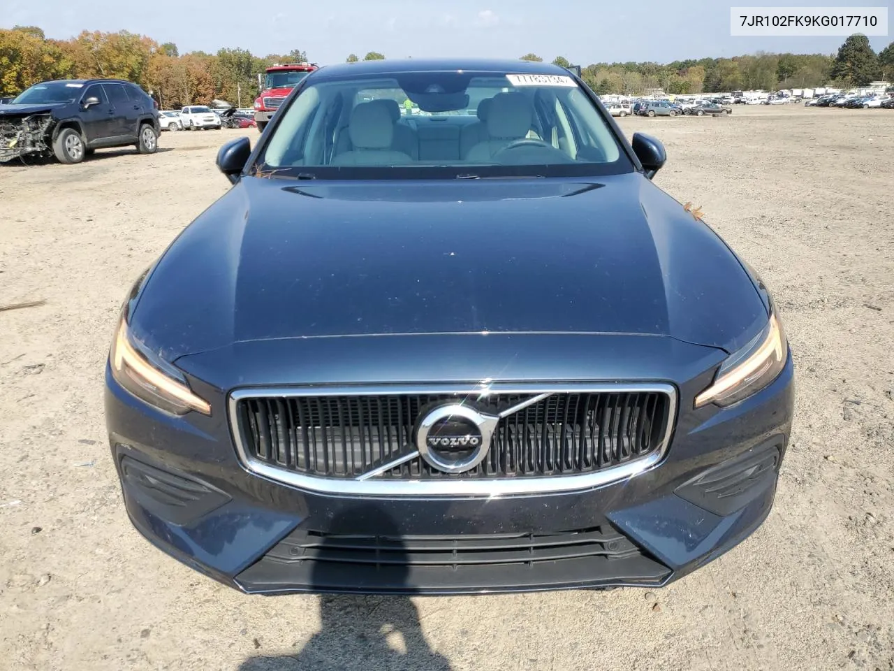 2019 Volvo S60 T5 Momentum VIN: 7JR102FK9KG017710 Lot: 77783734