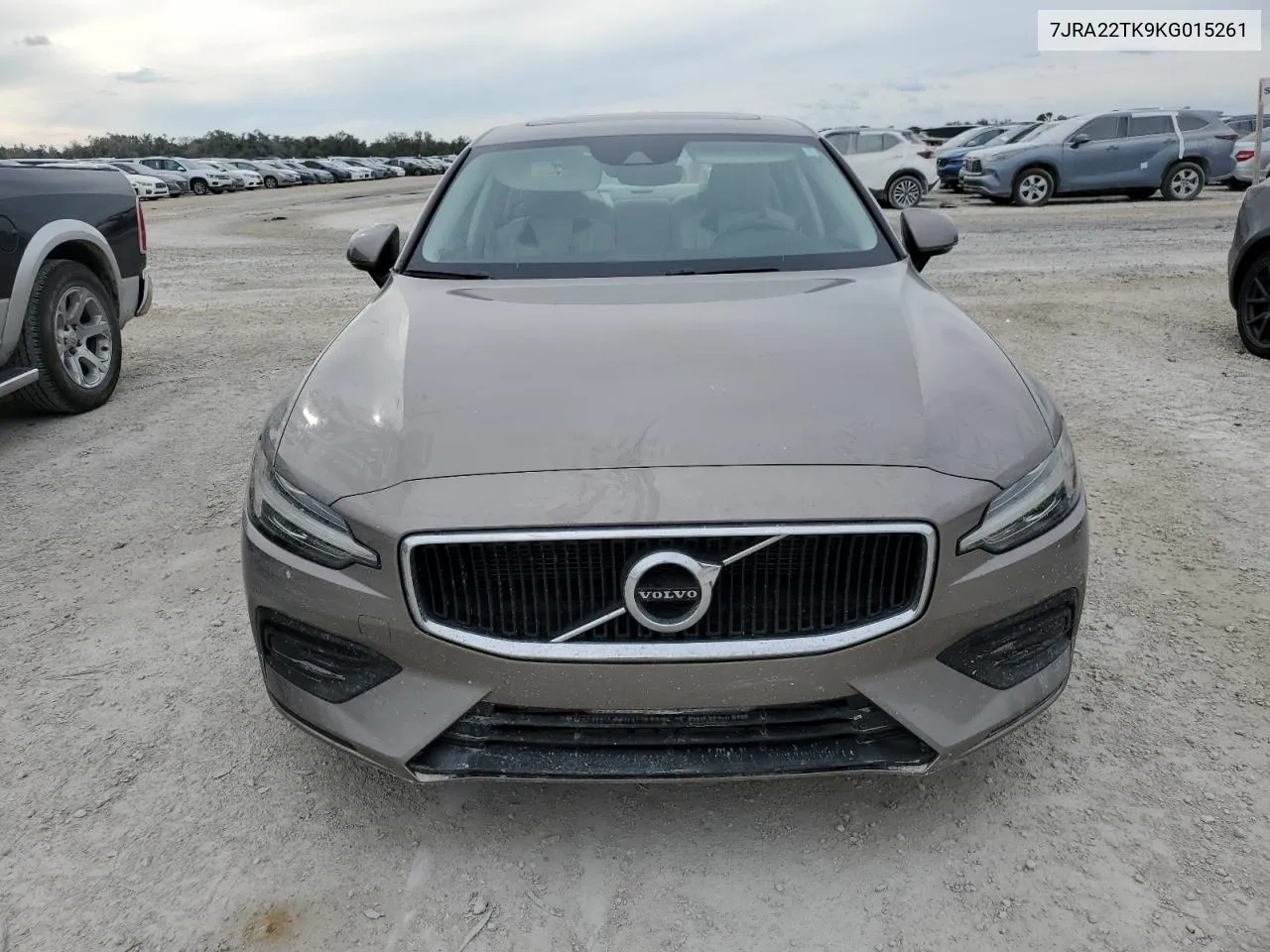 2019 Volvo S60 T6 Momentum VIN: 7JRA22TK9KG015261 Lot: 78354014