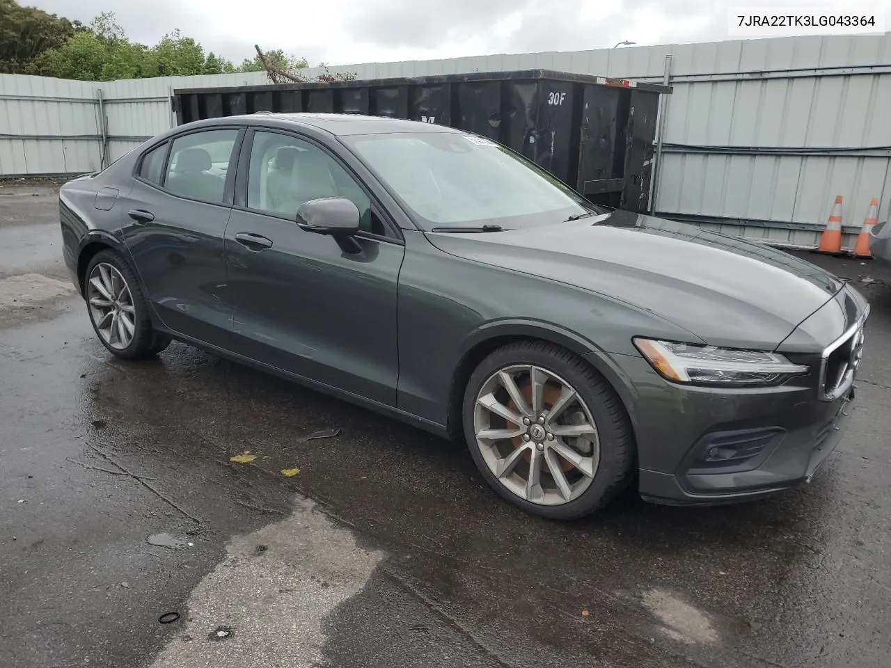 2020 Volvo S60 T6 Momentum VIN: 7JRA22TK3LG043364 Lot: 56441294