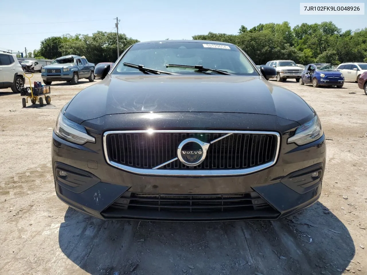 2020 Volvo S60 T5 Momentum VIN: 7JR102FK9LG048926 Lot: 59129654