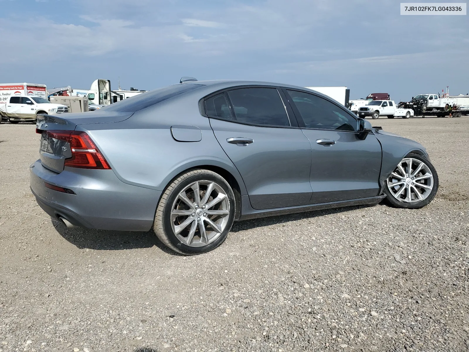 2020 Volvo S60 T5 Momentum VIN: 7JR102FK7LG043336 Lot: 68278434