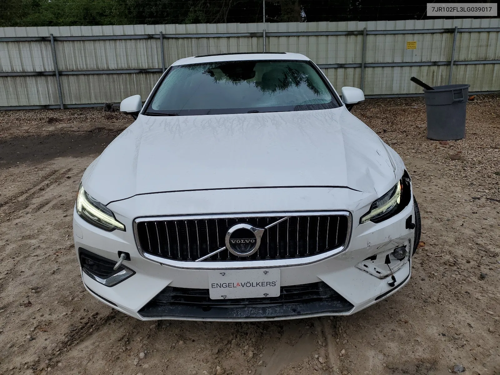 2020 Volvo S60 T5 Inscription VIN: 7JR102FL3LG039017 Lot: 68455114